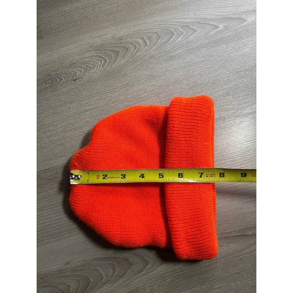 Hot Shot Trophy Gear Blaze‎ Orange Knit Beanie Hunting Safety Watch Cap One Size